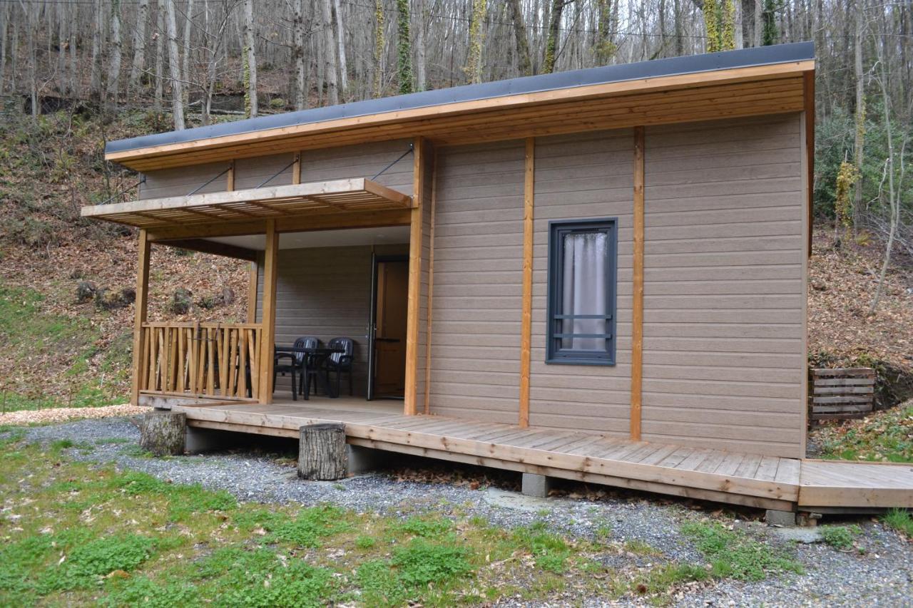 Chalets Au Bord De L'Eau Caudebronde Exterior photo